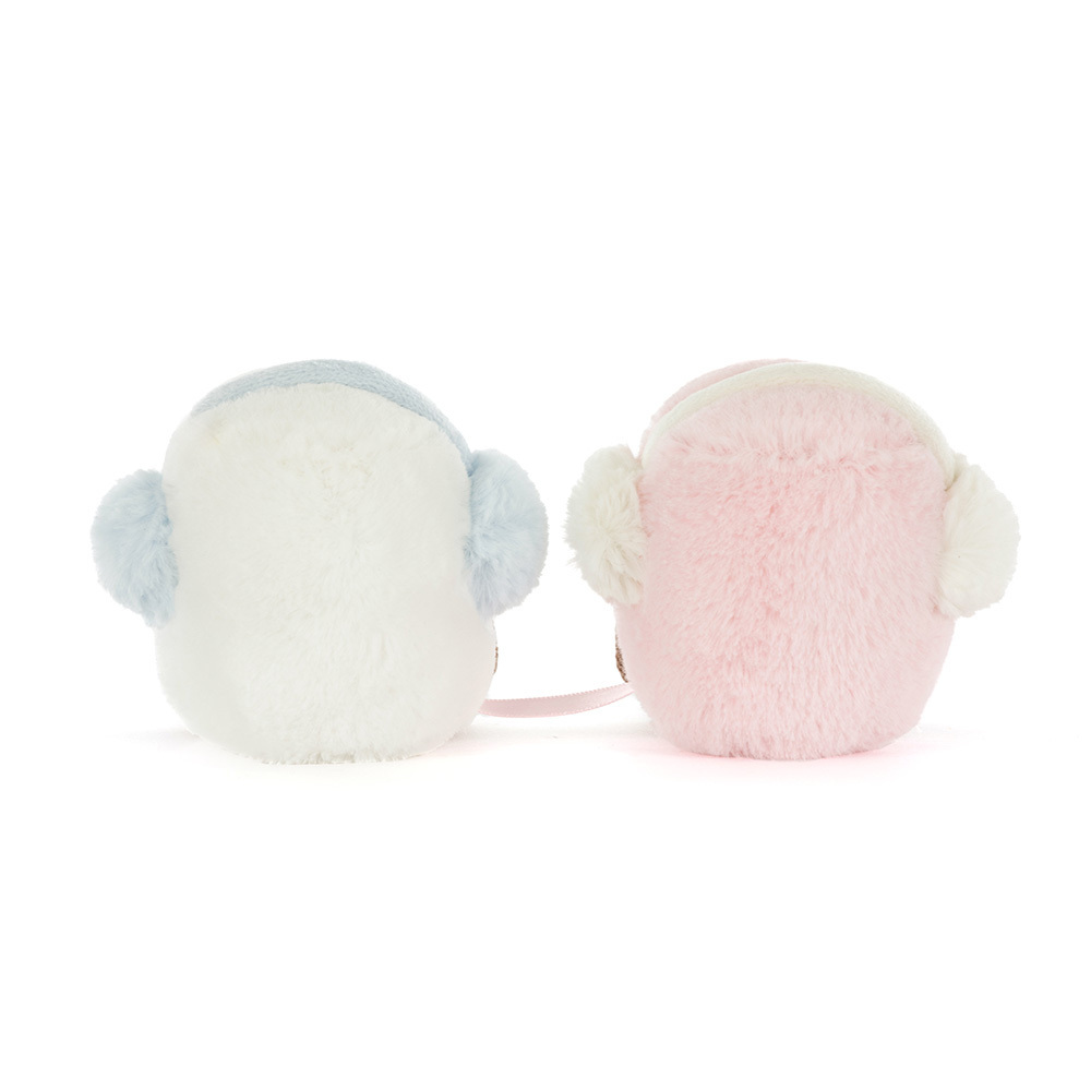Amuseables Toastie Pink And White Marshmallows - Soft Novelty Toy | Wobblepaws