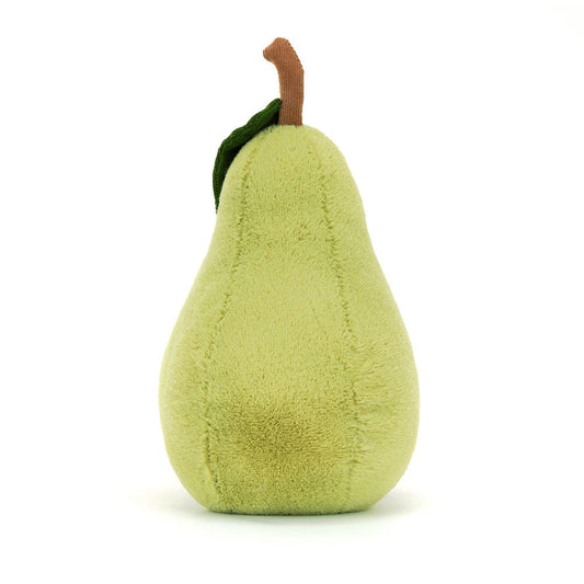 Amuseables Pear - Soft Novelty Fruit Toy | Wobblepaws