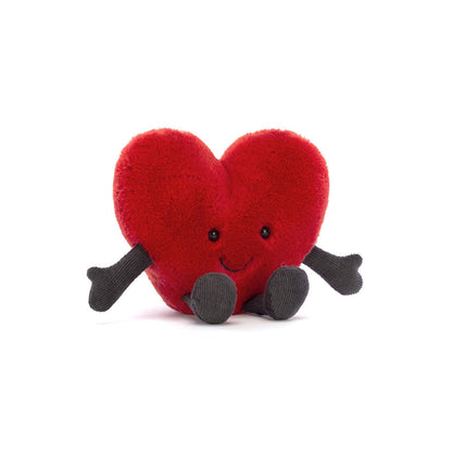 Amuseables Red Heart - Soft Novelty Toy | Wobblepaws