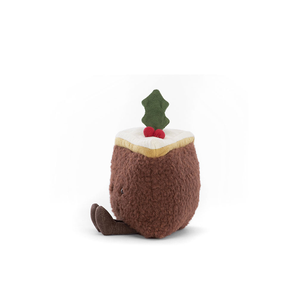 Amuseables Slice Of Christmas Cake - Soft Festive Toy | Wobblepaws