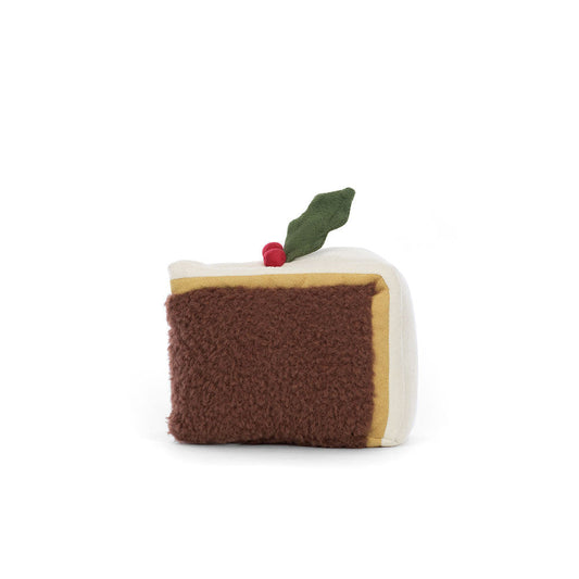 Amuseables Slice Of Christmas Cake - Soft Festive Toy | Wobblepaws