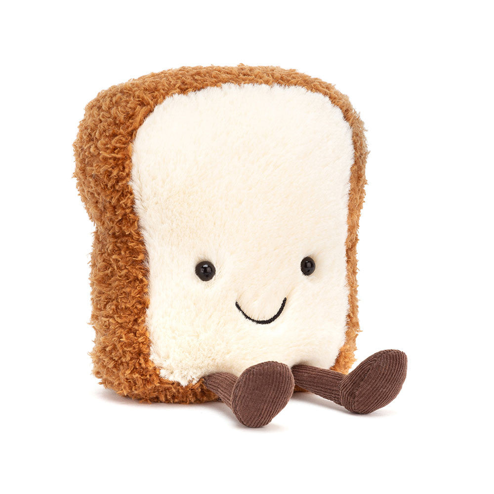Amuseables Toast - Soft Novelty Toy | Wobblepaws