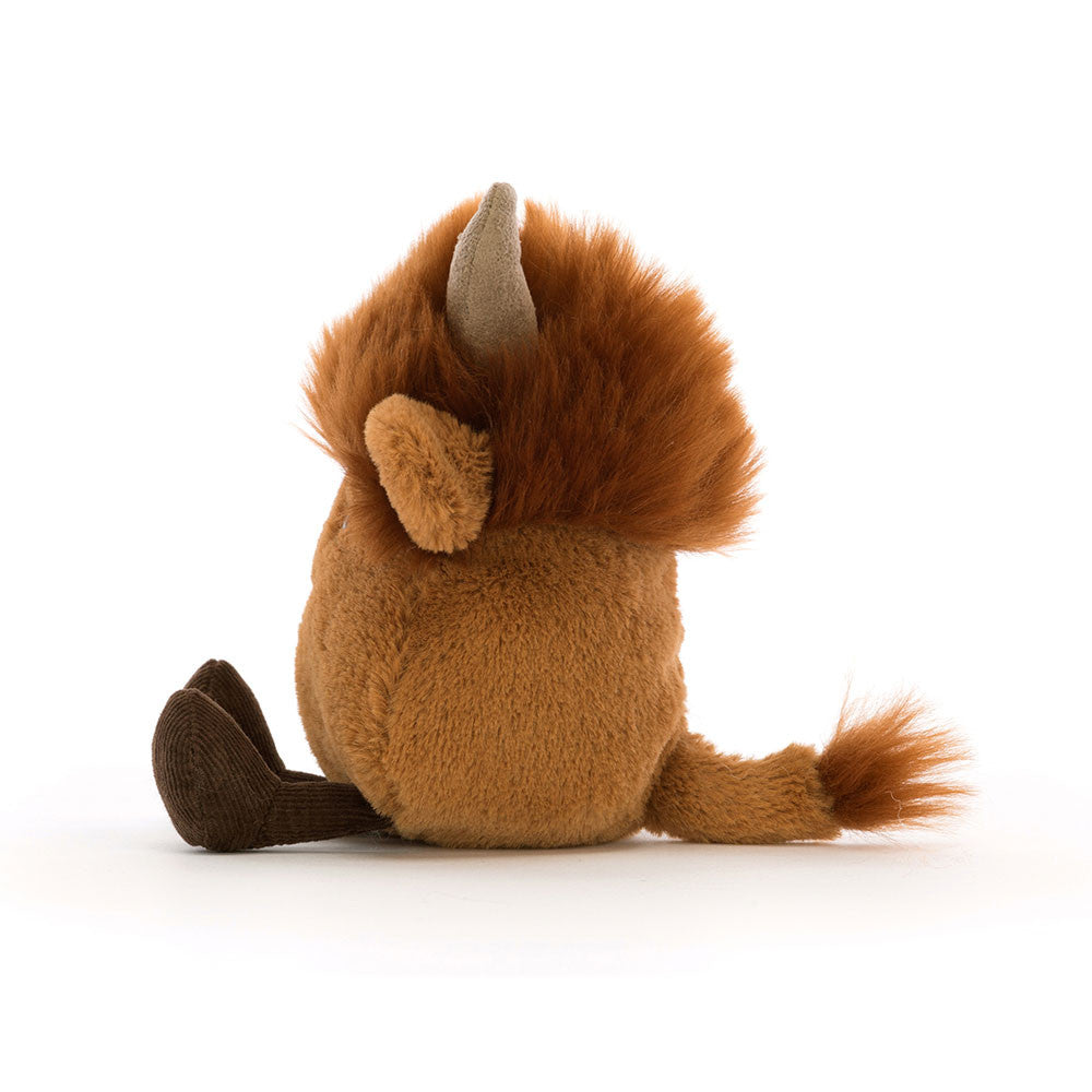 Amuseabean Highland Cow Plush - Soft Compact Stuffed Toy