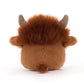 Amuseabean Highland Cow Plush - Soft Compact Stuffed Toy