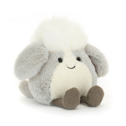 Amuseabean Sheepdog Plush - Soft Compact Stuffed Puppy