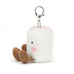 Amuseables Pair Of Marshmallows Bag Charm - Soft Plush Keychain | Wobblepaws