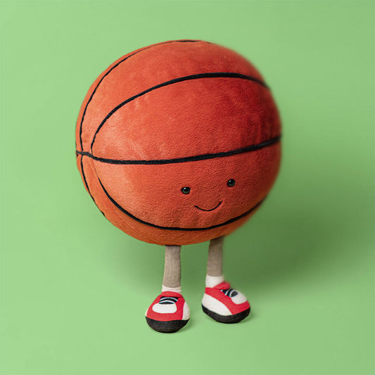 Amuseables Sports Basketball - Soft Novelty Toy | Wobblepaws