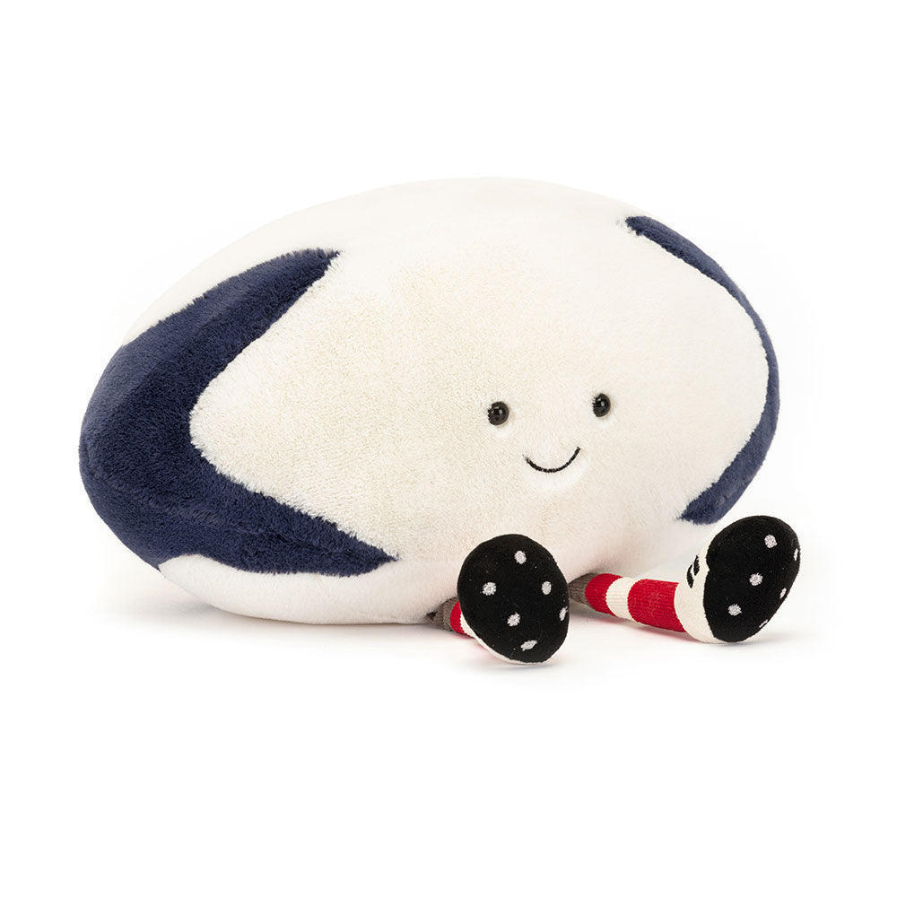 Amuseables Sports Rugby Ball - Soft Novelty Toy | Wobblepaws