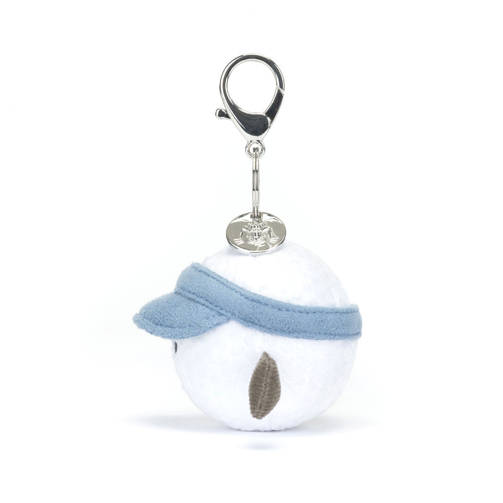 Amuseables Sports Golf Bag Charm - Soft Plush Keychain | Wobblepaws