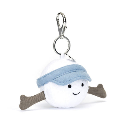 Amuseables Sports Golf Bag Charm - Soft Plush Keychain | Wobblepaws