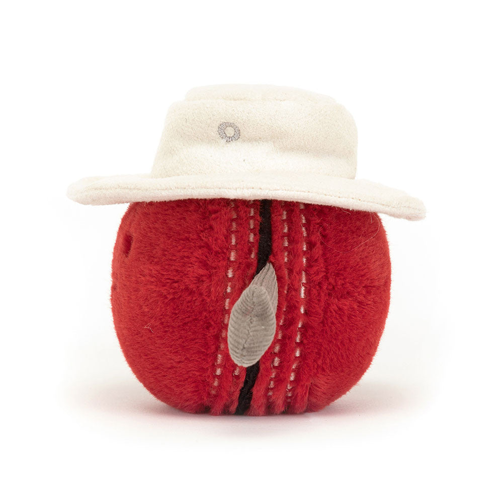 Amuseables Sports Cricket Ball - Soft Novelty Toy | Wobblepaws