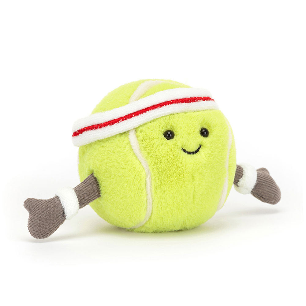 Amuseables Sports Tennis Ball - Soft Novelty Toy | Wobblepaws