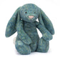 Bashful Luxe Bunny Azure - Soft Stuffed Rabbit | Wobblepaws
