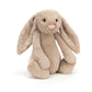 Bashful Beige Bunny - Soft Stuffed Rabbit | Wobblepaws