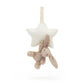Bashful Bunny Star Musical Pull - Soft Novelty Toy | Wobblepaws