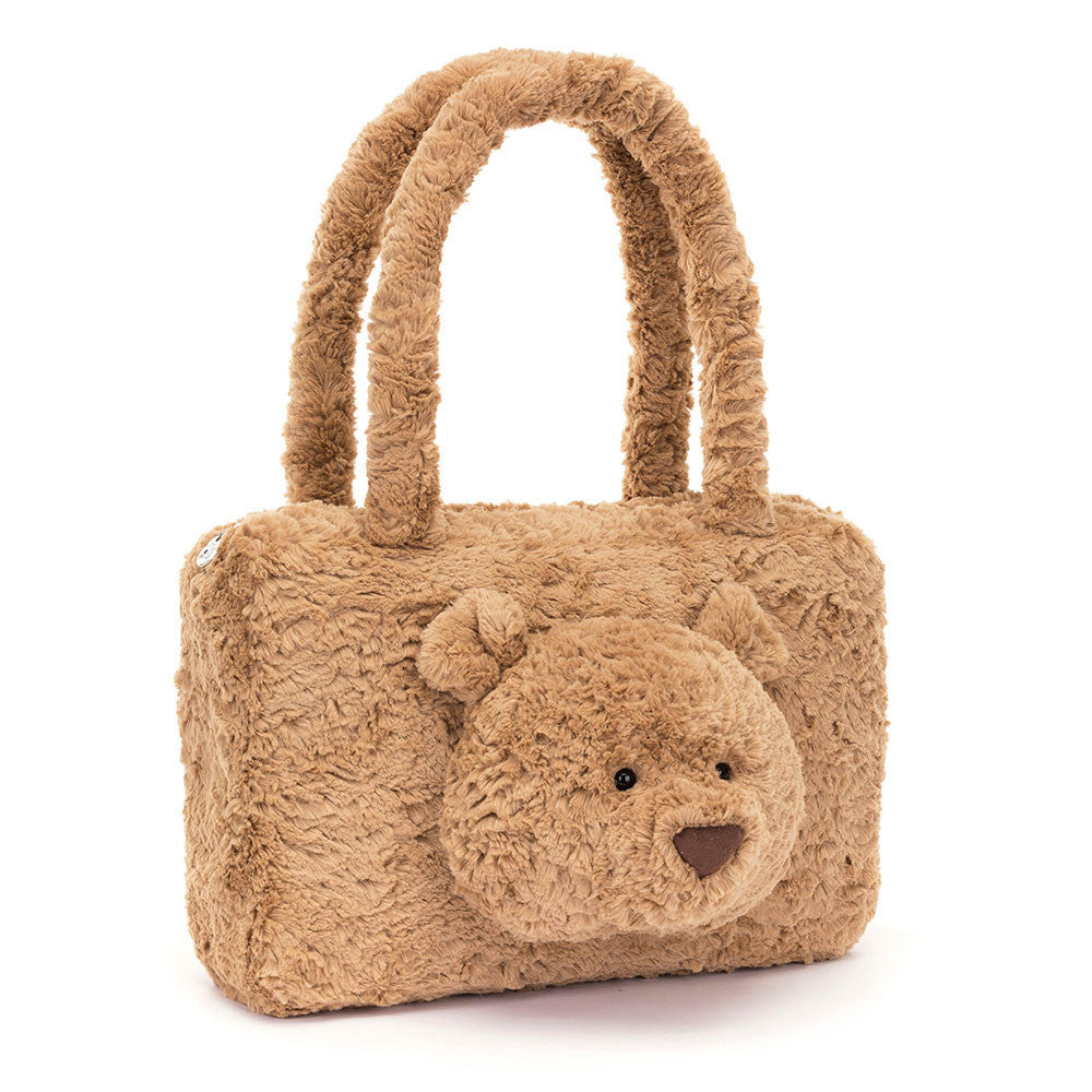 Bartholomew Bear Tote Bag - Soft Plush Tote | Wobblepaws