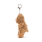 Bartholomew Bear Bag Charm - Soft Plush Keychain | Wobblepaws