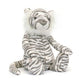 Bashful Snow Tiger - Soft Stuffed Animal | Wobblepaws
