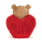 Bartholomew Bear Heartthrob - Soft Novelty Toy | Wobblepaws