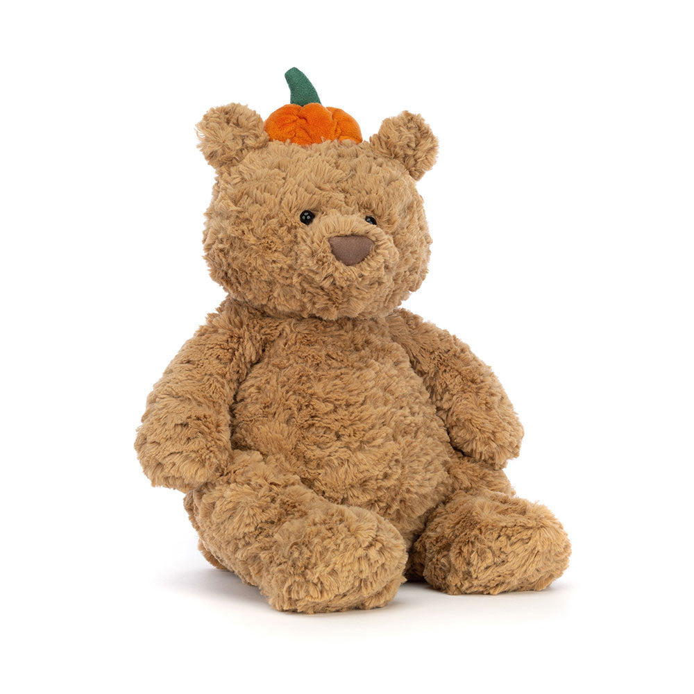 Bartholomew Bear Pumpkin - Soft Novelty Toy | Wobblepaws