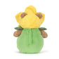 Bartholomew Bear Daffodil Outfit - Soft Novelty Toy | Wobblepaws