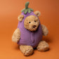 Bartholomew Bear Aubergine - Soft Novelty Toy | Wobblepaws