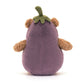 Bartholomew Bear Aubergine - Soft Novelty Toy | Wobblepaws
