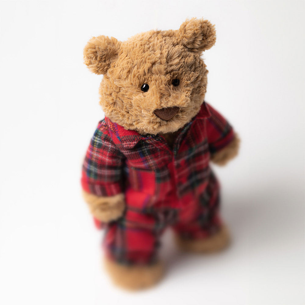 Bartholomew Bear Bedtime - Soft Novelty Toy | Wobblepaws