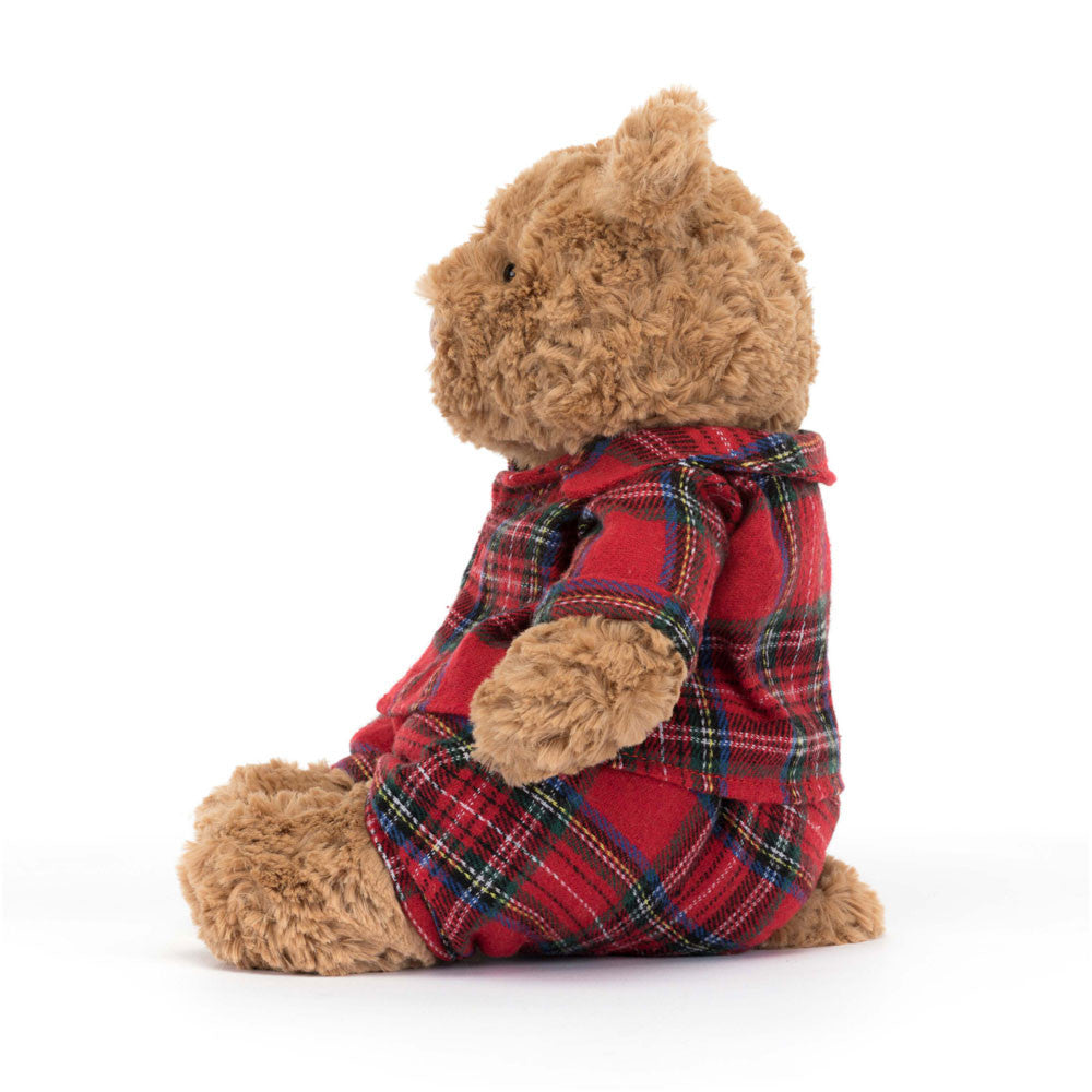 Bartholomew Bear Bedtime - Soft Novelty Toy | Wobblepaws