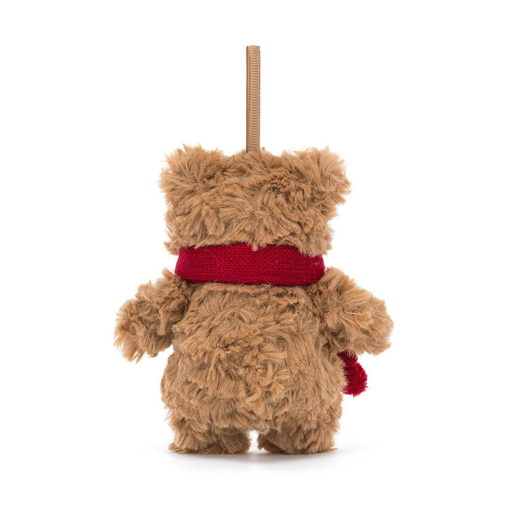 Bartholomew Bear Decoration - Soft Festive Toy | Wobblepaws