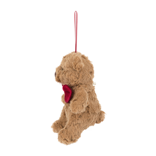 Bartholomew Bear Tree Decoration - Soft Festive Toy | Wobblepaws