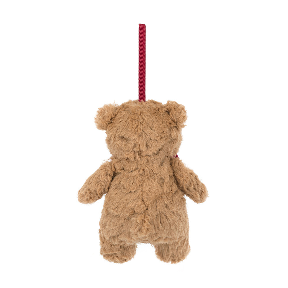 Bartholomew Bear Tree Decoration - Soft Festive Toy | Wobblepaws