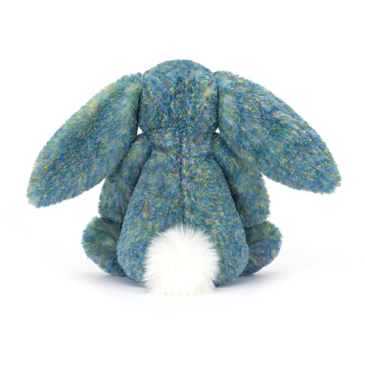 Bashful Luxe Bunny Azure - Soft Stuffed Rabbit | Wobblepaws