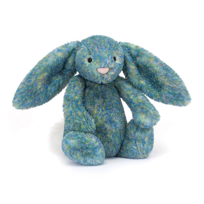 Bashful Luxe Bunny Azure - Soft Stuffed Rabbit | Wobblepaws