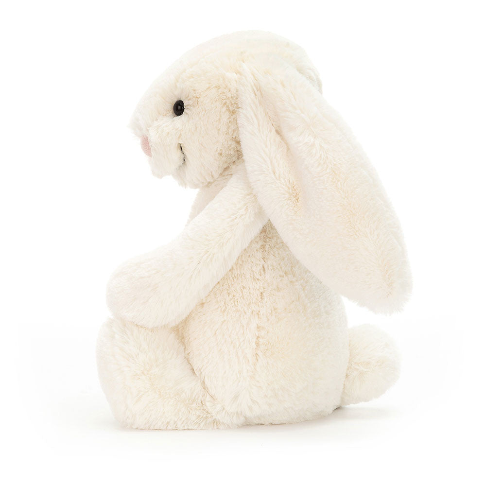 Bashful Cream Bunny - Soft Stuffed Rabbit | Wobblepaws