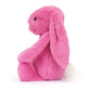 Bashful Hot Pink Bunny - Soft Stuffed Rabbit | Wobblepaws