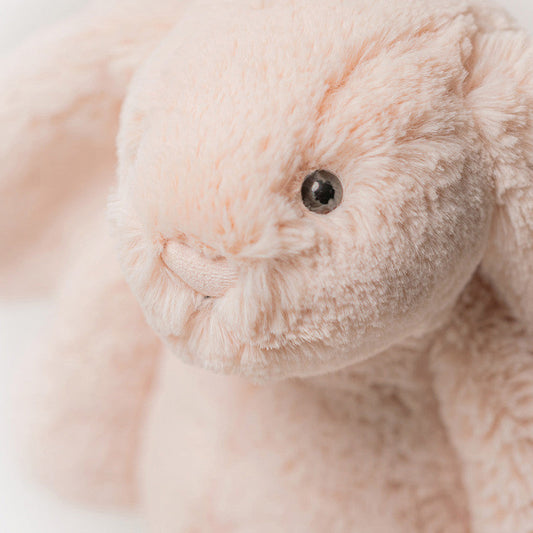 Bashful Blush Bunny - Soft Stuffed Rabbit | Wobblepaws