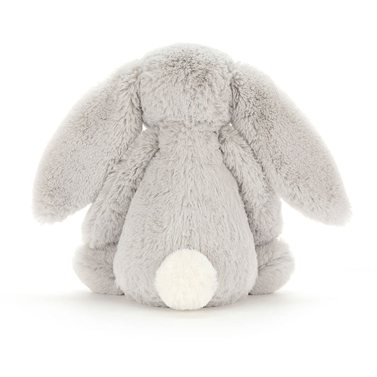 Bashful Silver Bunny - Soft Stuffed Rabbit | Wobblepaws