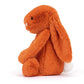 Bashful Tangerine Bunny - Soft Stuffed Rabbit | Wobblepaws