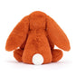 Bashful Tangerine Bunny - Soft Stuffed Rabbit | Wobblepaws