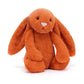 Bashful Tangerine Bunny - Soft Stuffed Rabbit | Wobblepaws