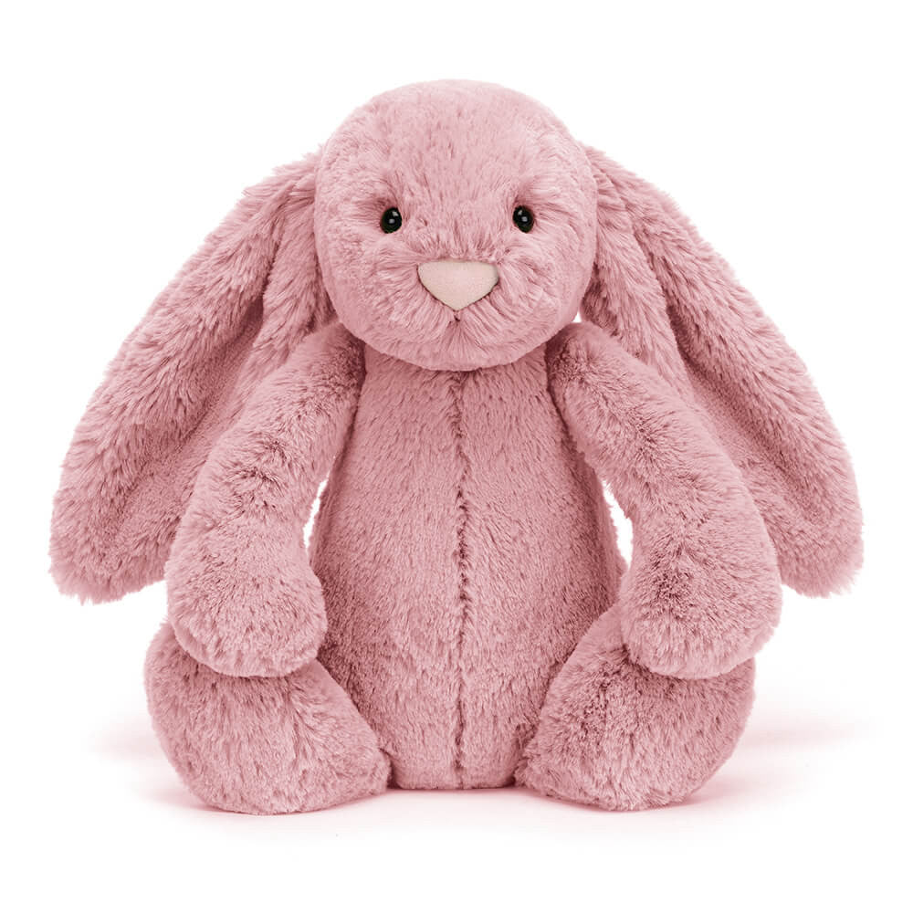 Bashful Tulip Pink Bunny - Soft Stuffed Rabbit | Wobblepaws