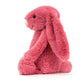 Bashful Cerise Bunny - Soft Stuffed Rabbit | Wobblepaws