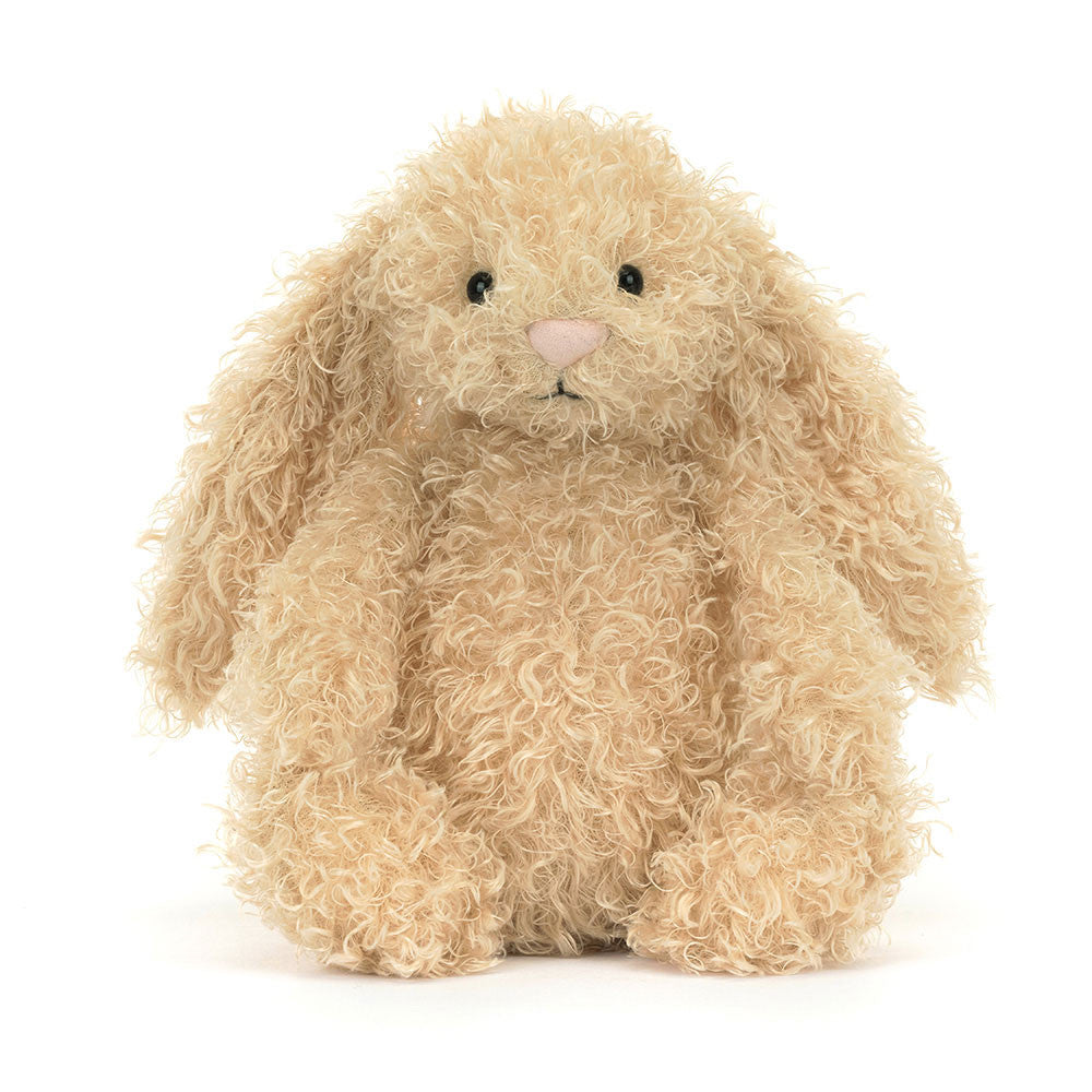Bashful Luxe Bunny Curly - Soft Stuffed Rabbit | Wobblepaws