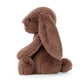 Bashful Fudge Bunny - Soft Stuffed Rabbit | Wobblepaws