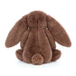 Bashful Fudge Bunny - Soft Stuffed Rabbit | Wobblepaws