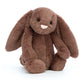 Bashful Fudge Bunny - Soft Stuffed Rabbit | Wobblepaws