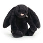 Bashful Inky Bunny - Soft Stuffed Rabbit | Wobblepaws