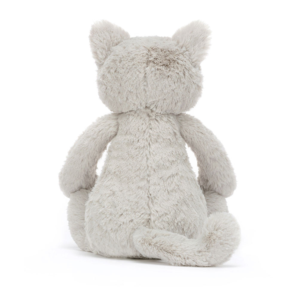 Bashful Grey Kitty - Soft Stuffed Cat | Wobblepaws