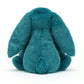 Bashful Mineral Blue Bunny - Soft Stuffed Rabbit | Wobblepaws